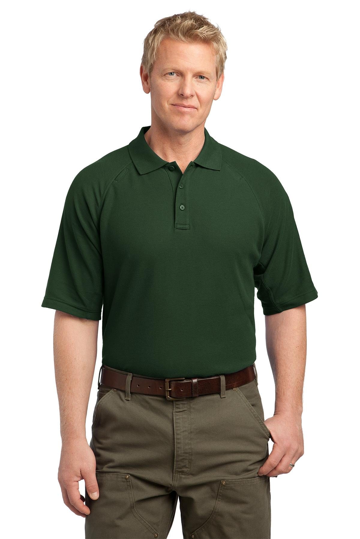 CornerStone Workwear M / Dark Green CornerStone  CS414: EZCotton Tactical Polo