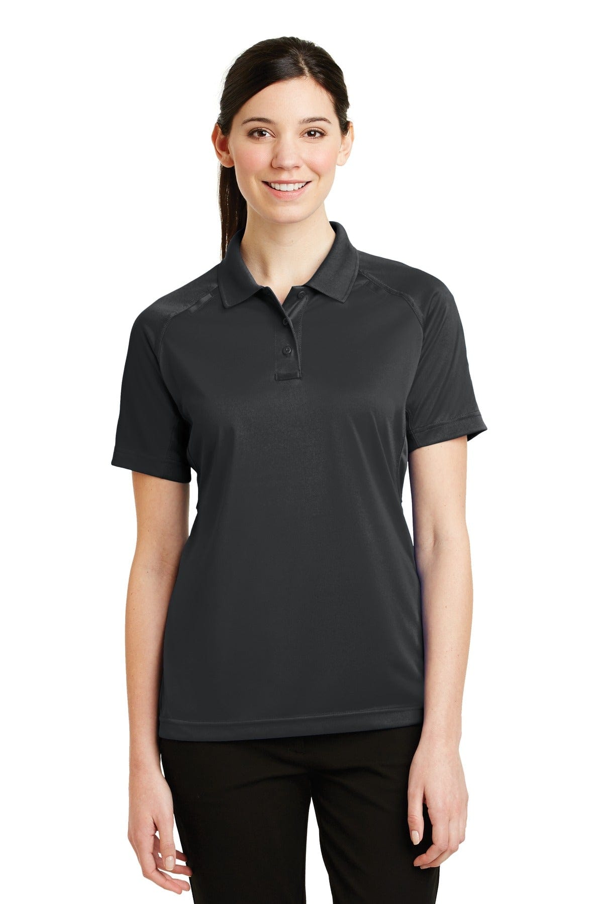 CornerStone Workwear XL / Charcoal CornerStone ®  - Ladies Select Snag-Proof Tactical Polo. CS411, Basic Colors