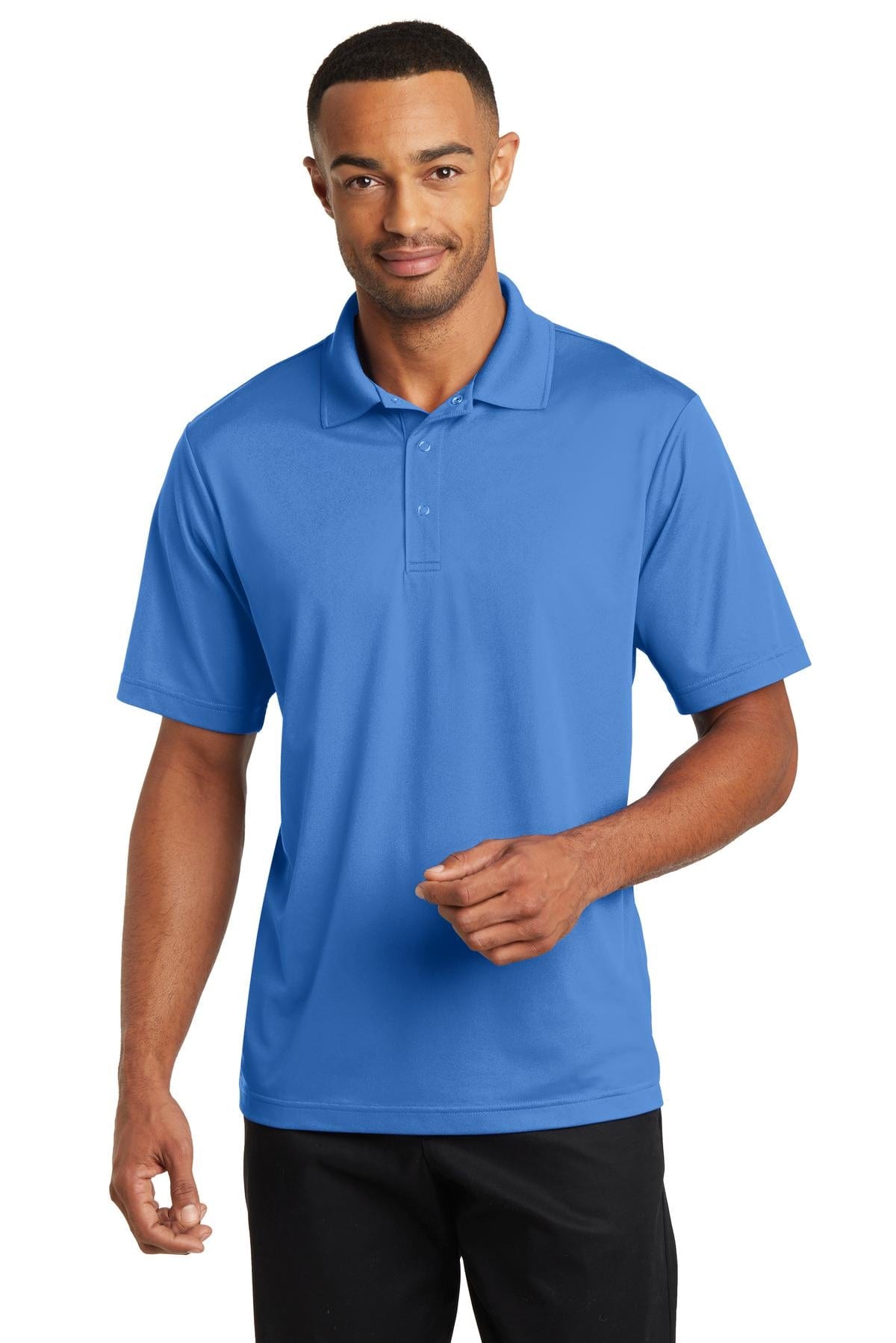 CornerStone Workwear XS / Blue Lake CornerStone ®  Micropique Gripper Polo. CS421