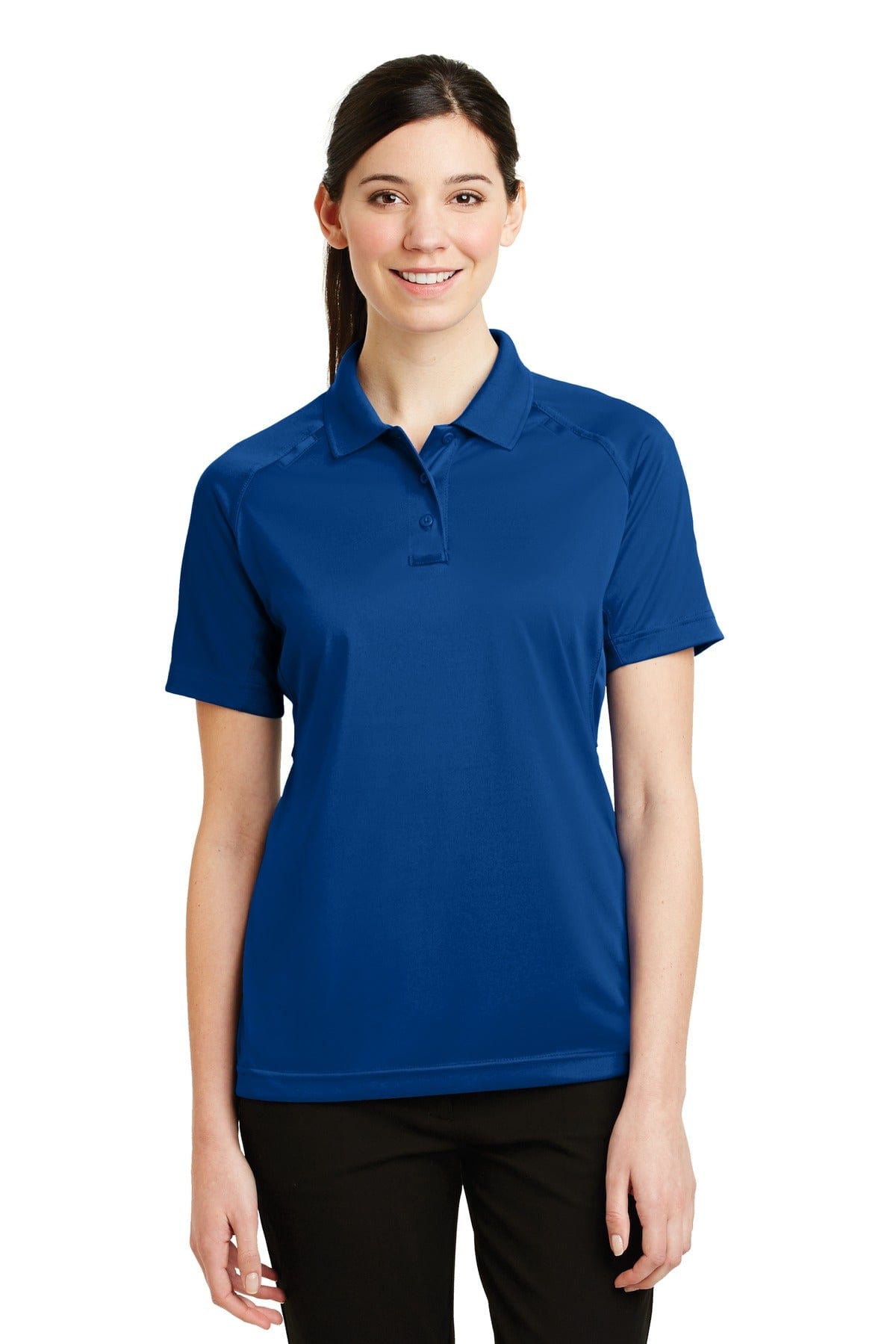 CornerStone Workwear XS / Royal CornerStone ®  - Ladies Select Snag-Proof Tactical Polo. CS411