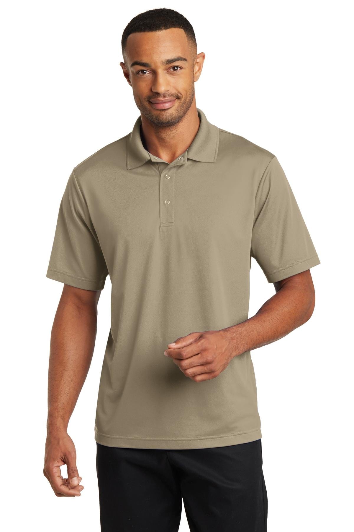 CornerStone Workwear XS / Tan CornerStone ®  Micropique Gripper Polo. CS421