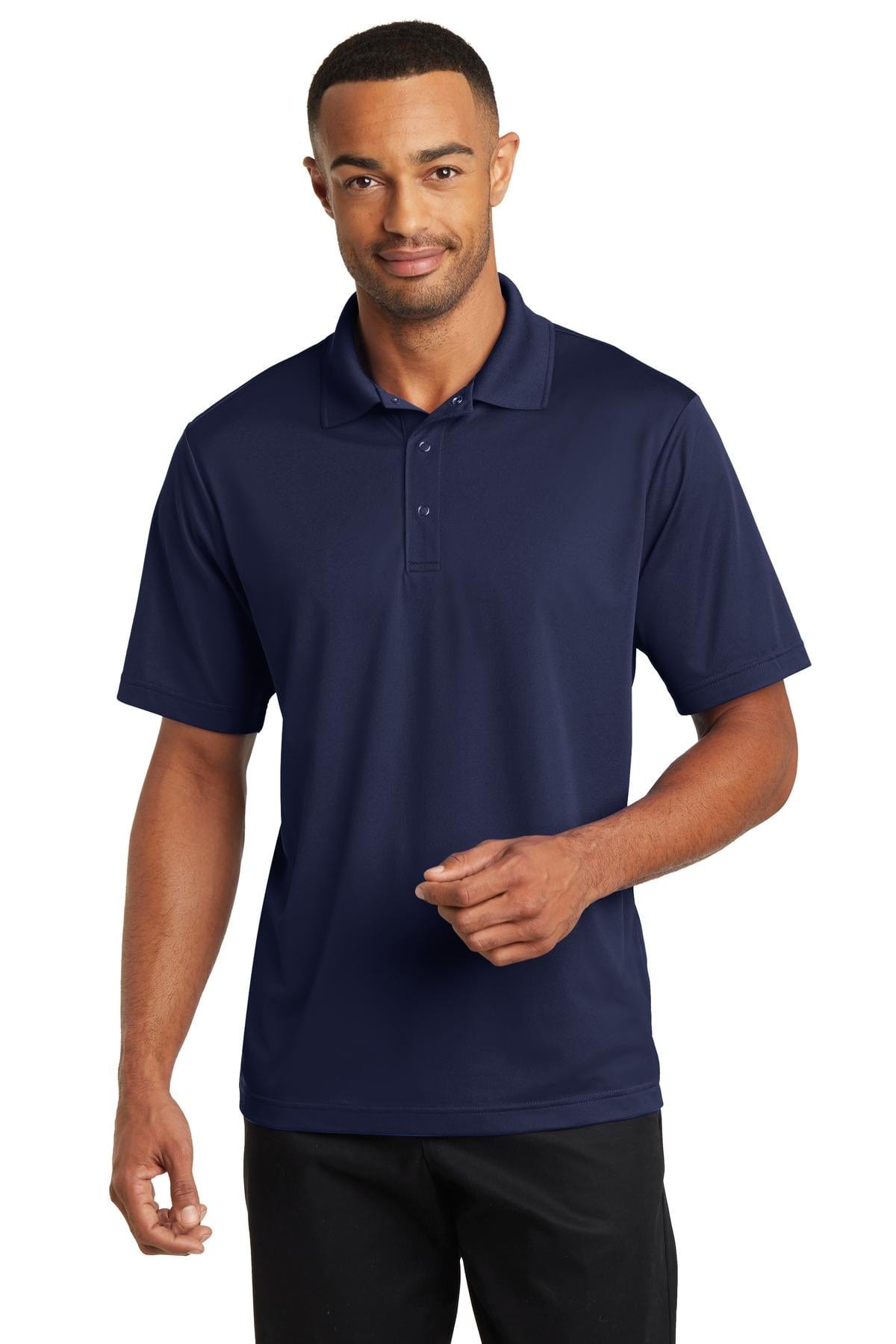 CornerStone Workwear XS / True Navy CornerStone ®  Micropique Gripper Polo. CS421