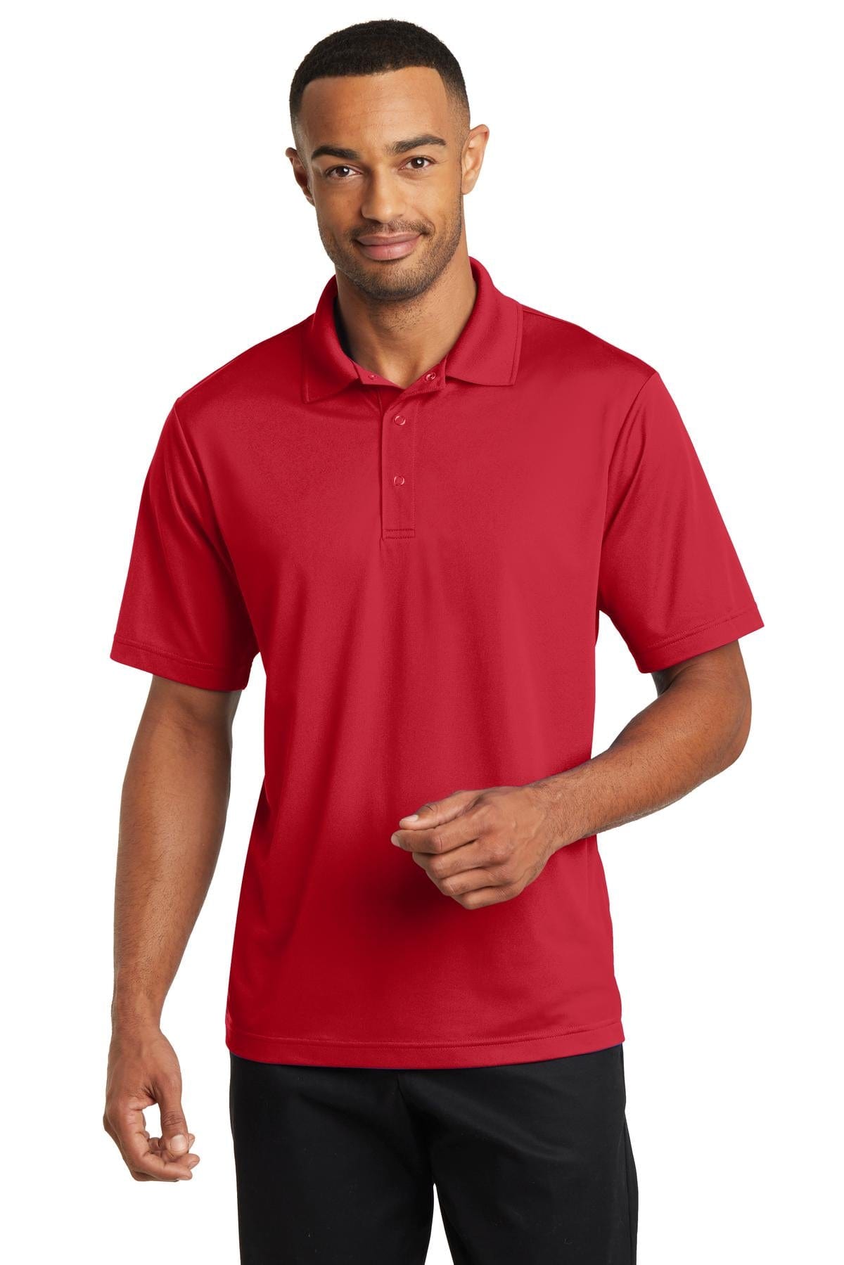 CornerStone Workwear XS / True Red CornerStone ®  Micropique Gripper Polo. CS421