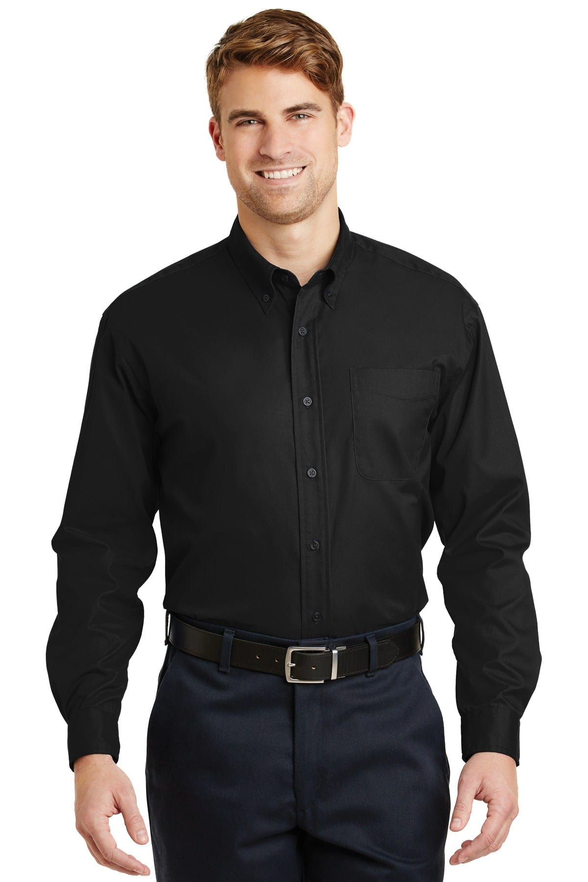 CornerStone Woven Shirts CornerStone ®  - Long Sleeve SuperPro ™  Twill Shirt. SP17