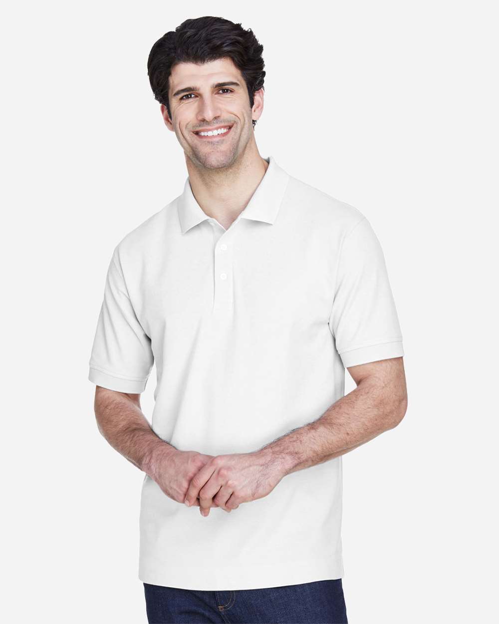 Devon and Jones Polos Devon & Jones D100 Men's Pima Piqué Polo