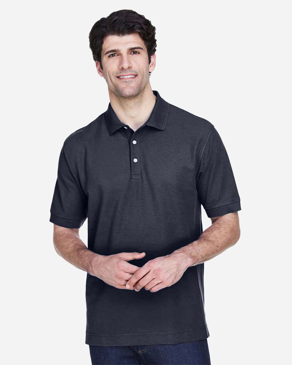 Devon and Jones Polos Devon & Jones D100 Men's Pima Piqué Polo