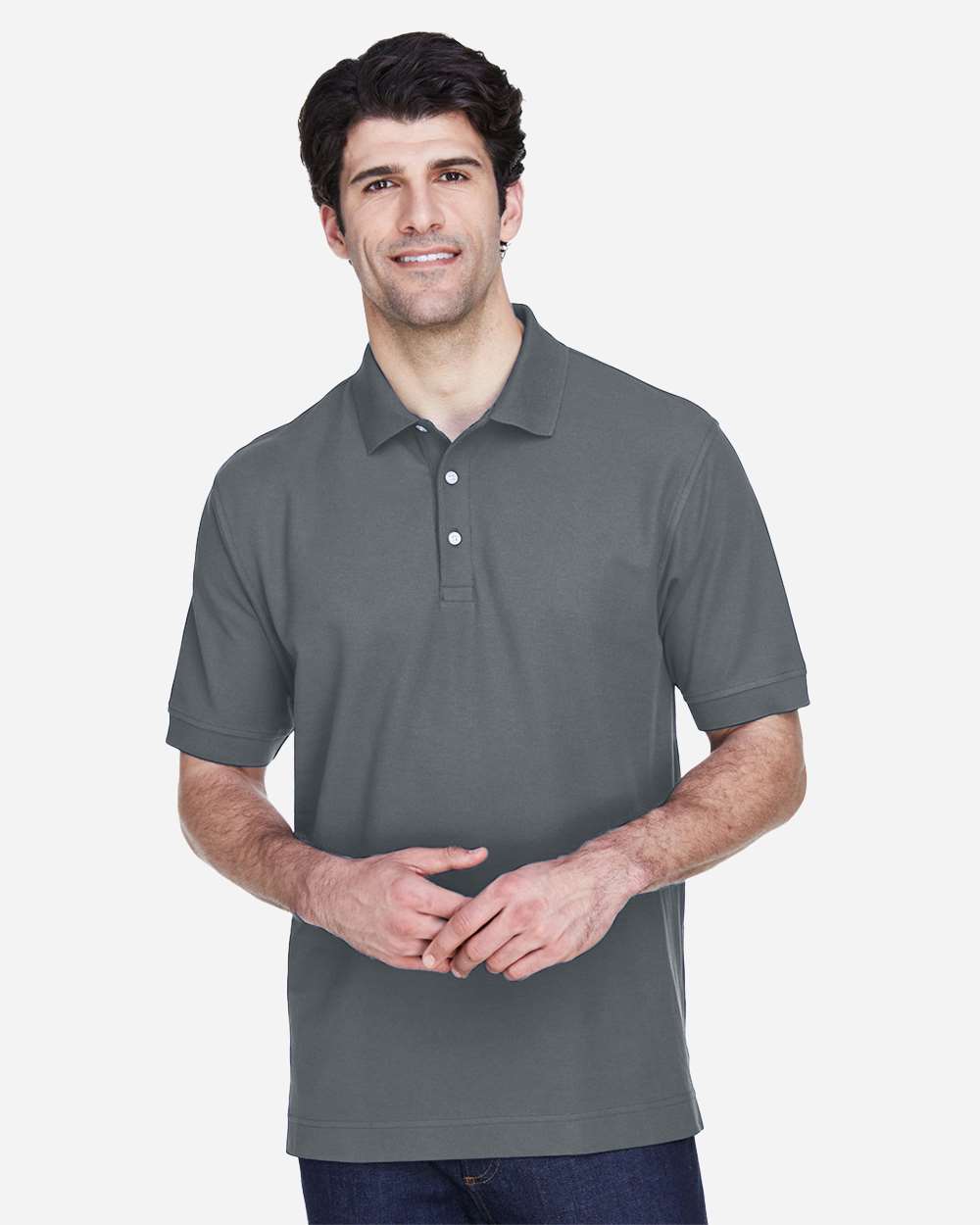 Devon and Jones Polos Devon & Jones D100 Men's Pima Piqué Polo