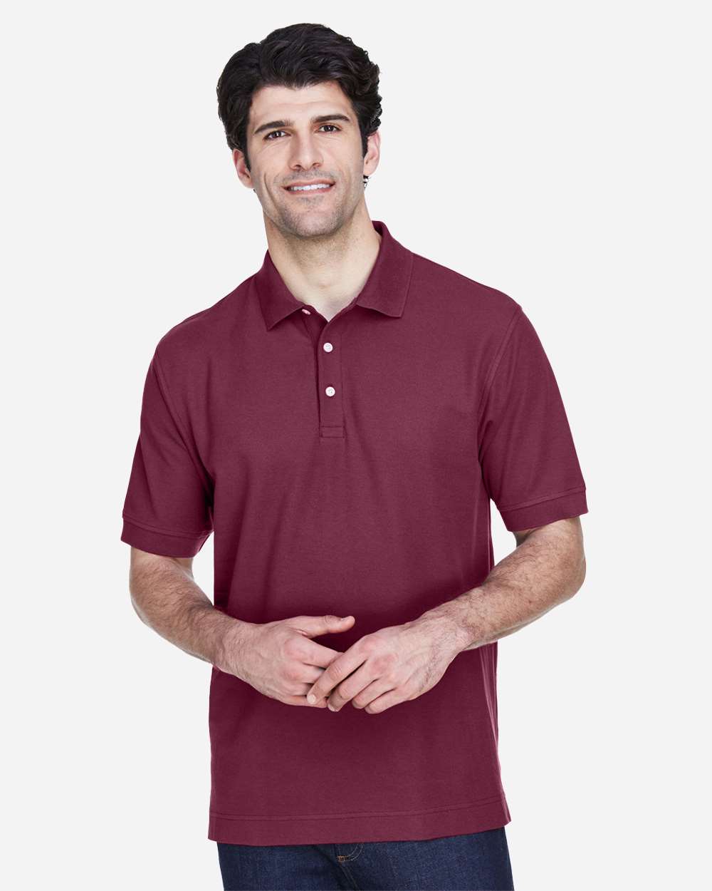 Devon and Jones Polos Devon & Jones D100 Men's Pima Piqué Polo