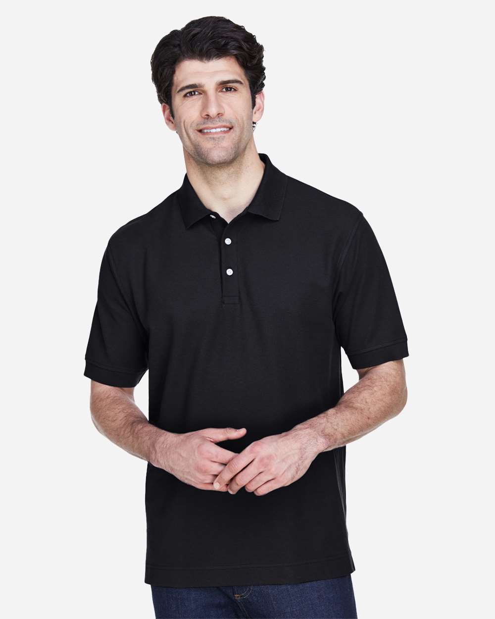 Devon and Jones Polos Devon & Jones D100 Men's Pima Piqué Polo