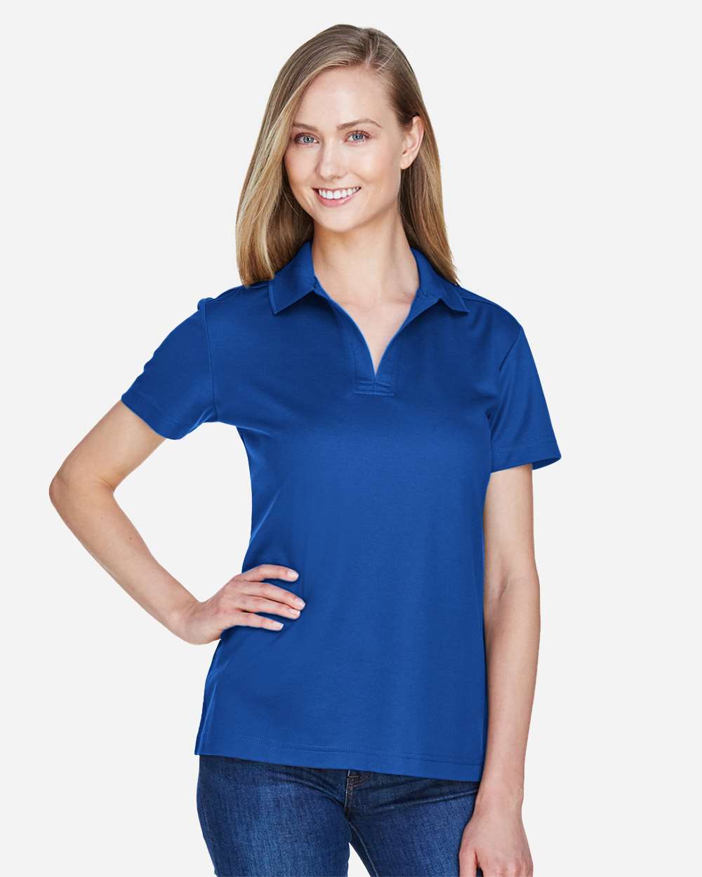 Devon and Jones Polos Devon & Jones D100W Women's Pima Piqué Polo
