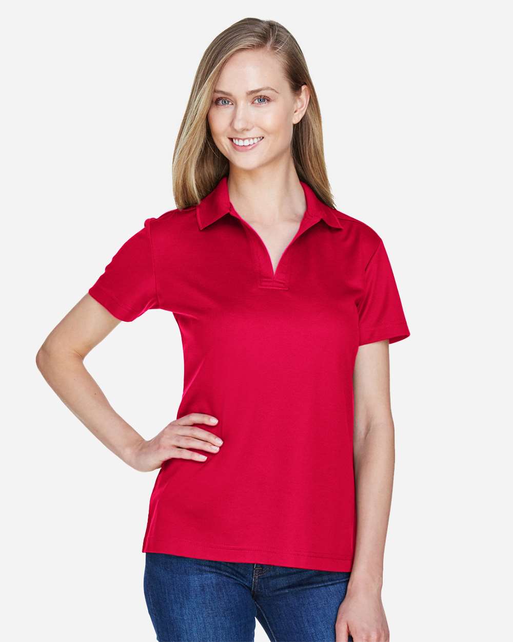 Devon and Jones Polos Devon & Jones D100W Women's Pima Piqué Polo