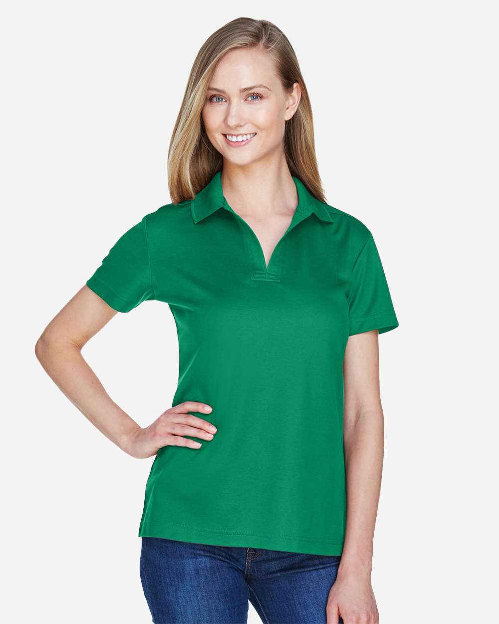 Devon and Jones Polos Devon & Jones D100W Women's Pima Piqué Polo