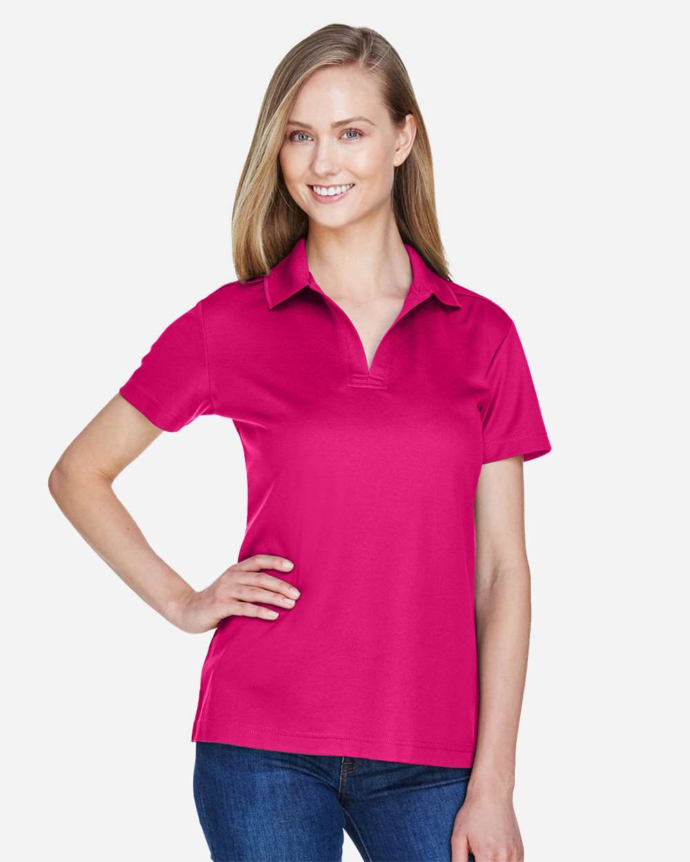 Devon and Jones Polos Devon & Jones D100W Women's Pima Piqué Polo