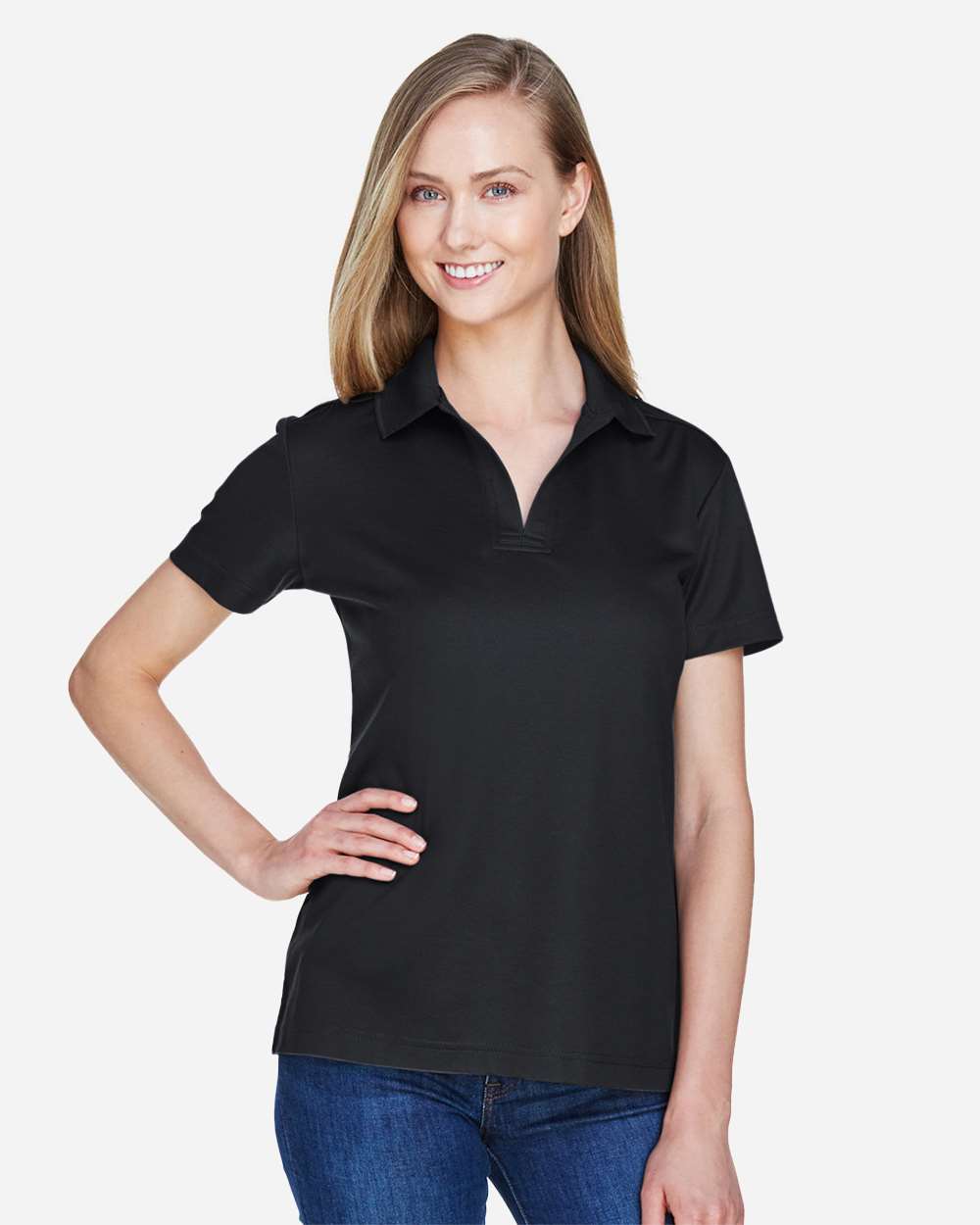 Devon and Jones Polos Devon & Jones D100W Women's Pima Piqué Polo