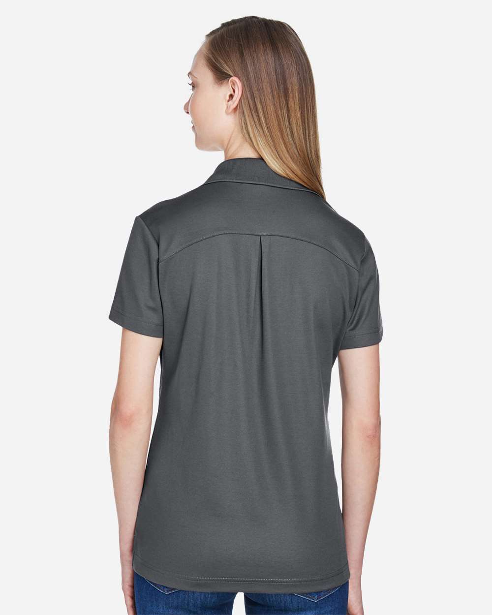 Devon and Jones Polos Devon & Jones DG20W Women's CrownLux Performance Plaited Polo