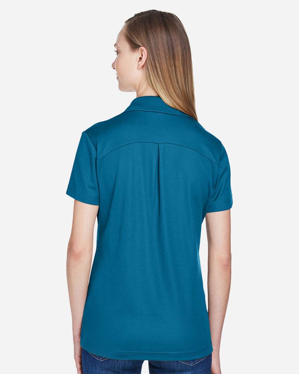 Devon and Jones Polos Devon & Jones DG20W Women's CrownLux Performance Plaited Polo