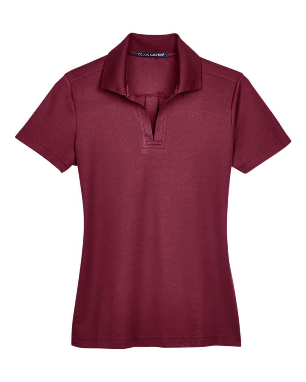 Devon and Jones Polos XS / Burgundy Devon & Jones DG20W Women's CrownLux Performance Plaited Polo