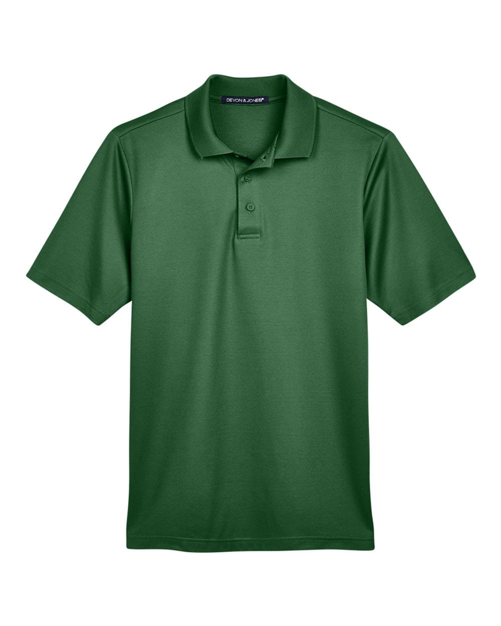 Devon and Jones Polos XS / Forest Devon & Jones DG20 Men's CrownLux Performance Plaited Polo