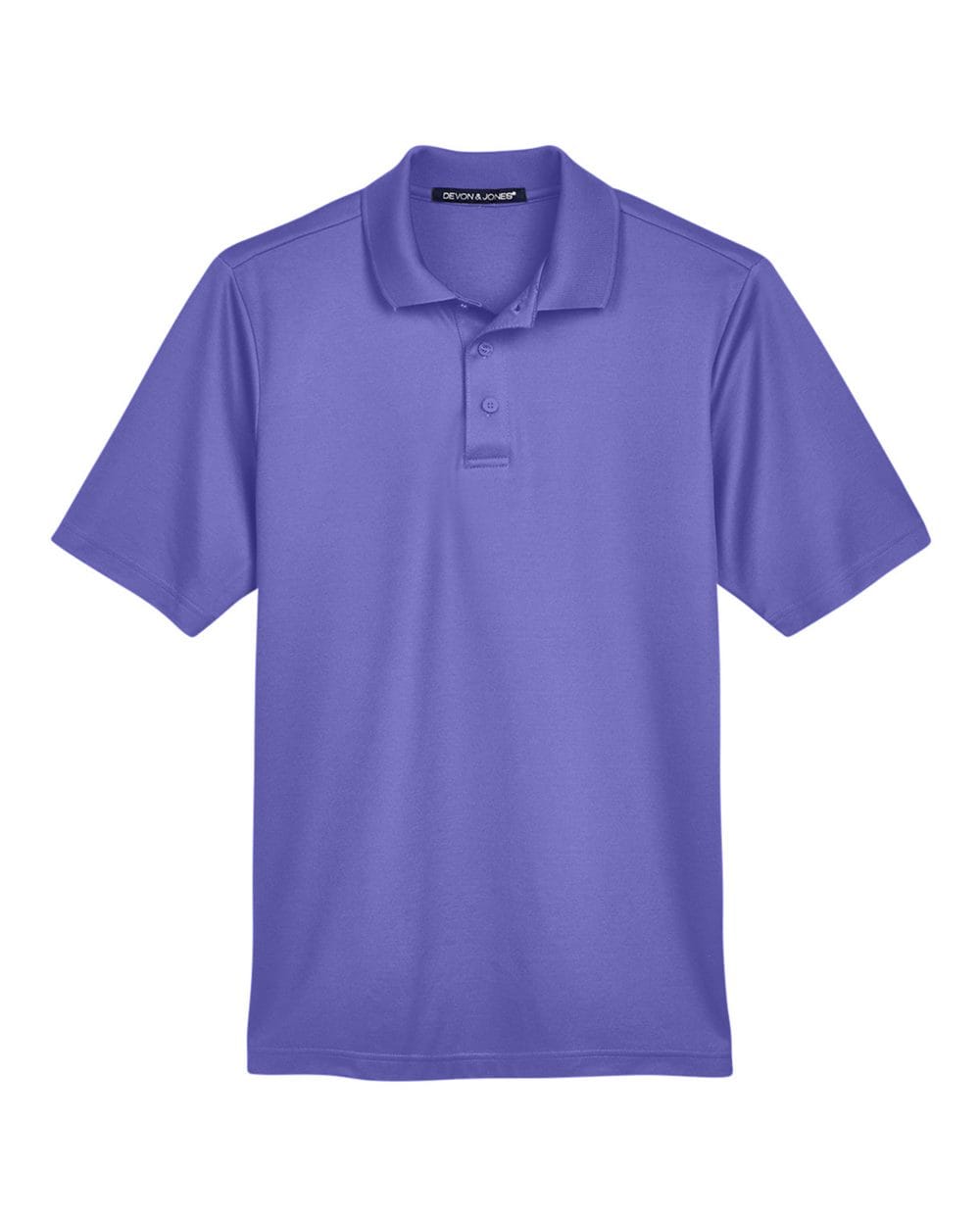 Devon and Jones Polos XS / Grape Devon & Jones DG20 Men's CrownLux Performance Plaited Polo