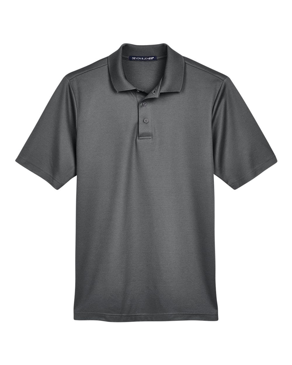 Devon and Jones Polos XS / Graphite Devon & Jones DG20 Men's CrownLux Performance Plaited Polo