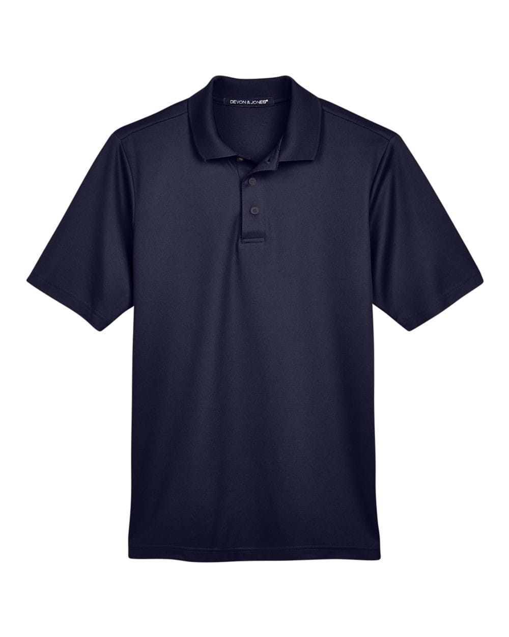 Devon and Jones Polos XS / Navy Devon & Jones DG20 Men's CrownLux Performance Plaited Polo