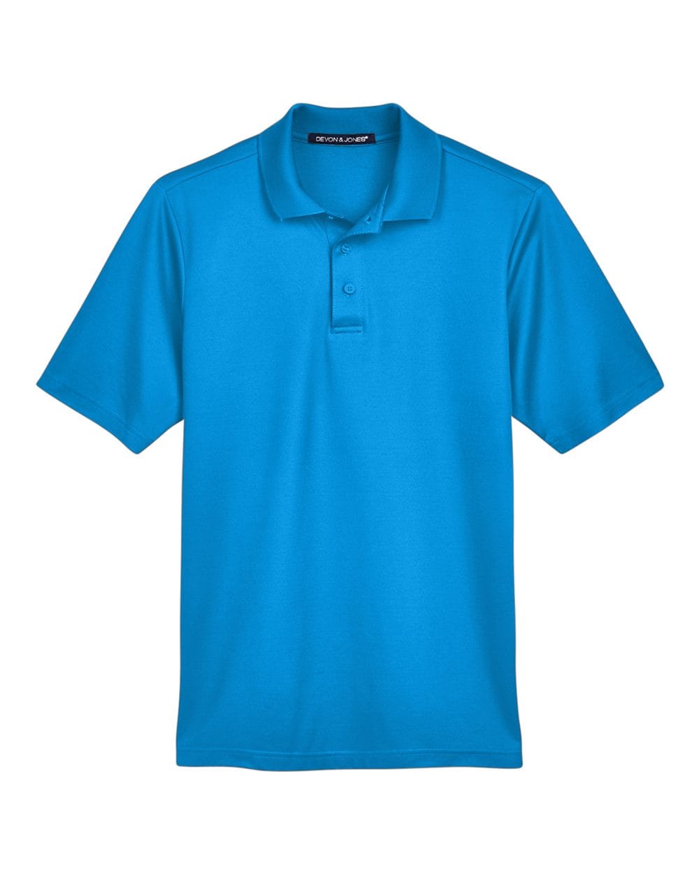 Devon and Jones Polos XS / Ocean Blue Devon & Jones DG20 Men's CrownLux Performance Plaited Polo