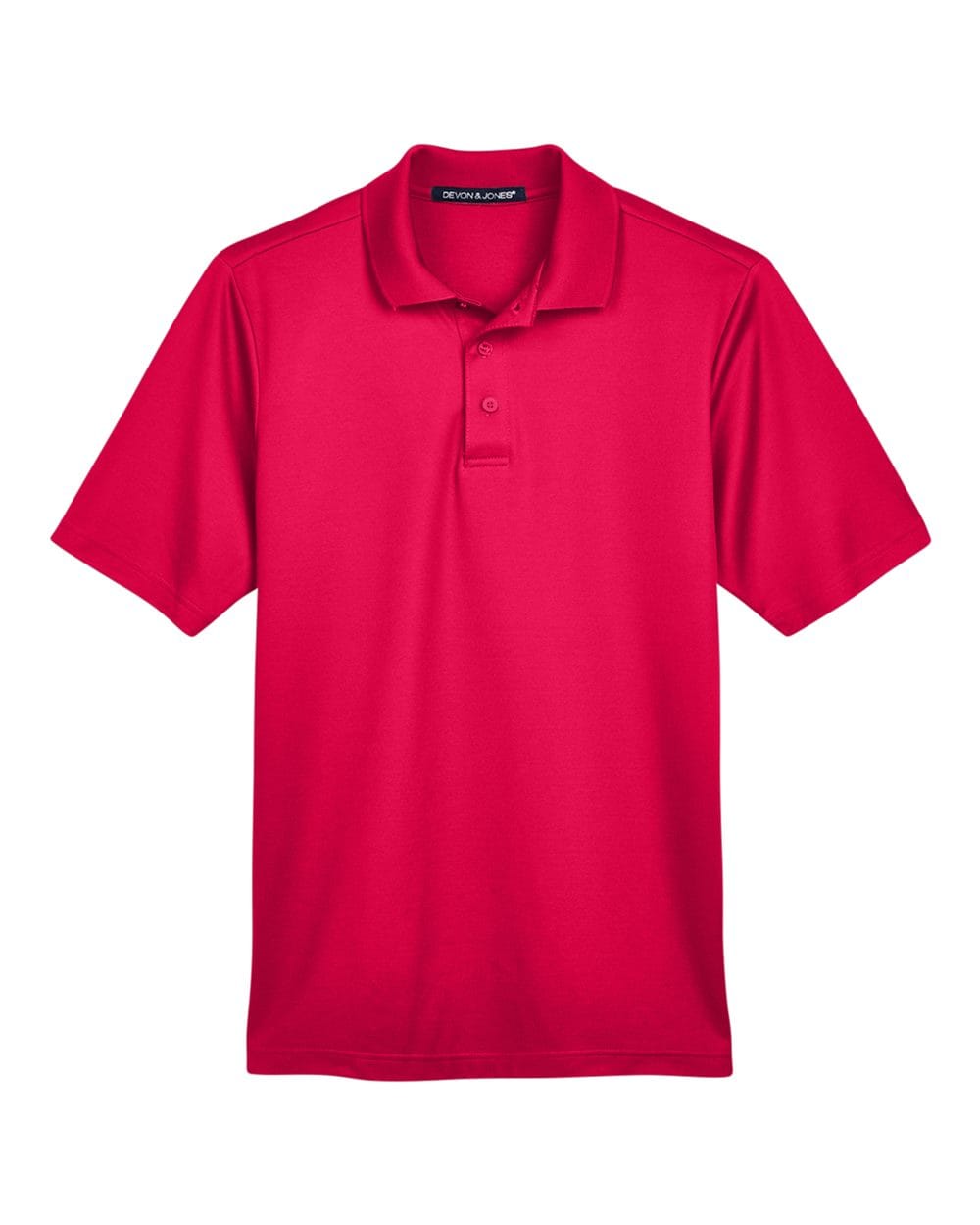 Devon and Jones Polos XS / Red Devon & Jones DG20 Men's CrownLux Performance Plaited Polo