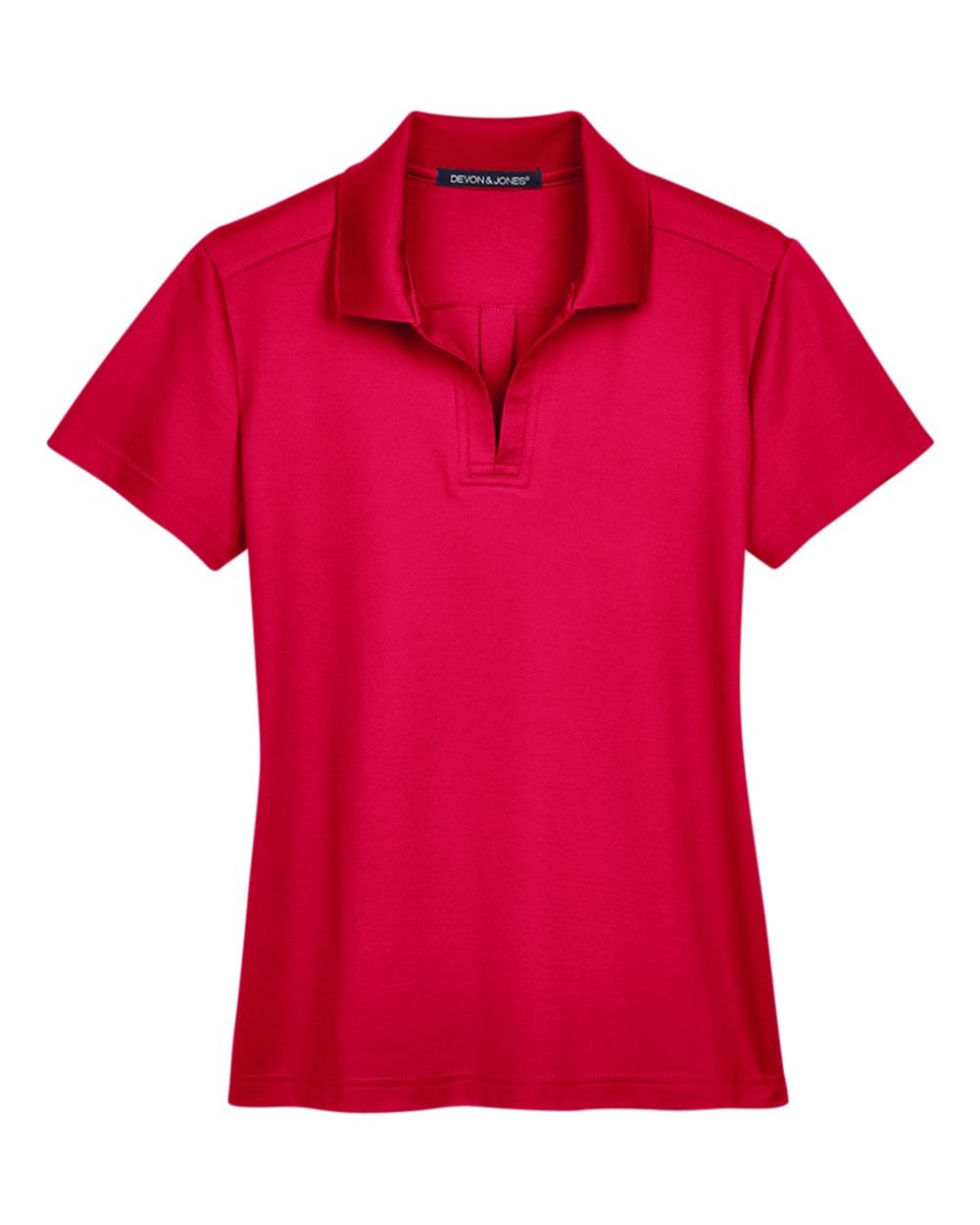 Devon and Jones Polos XS / Red Devon & Jones DG20W Women's CrownLux Performance Plaited Polo