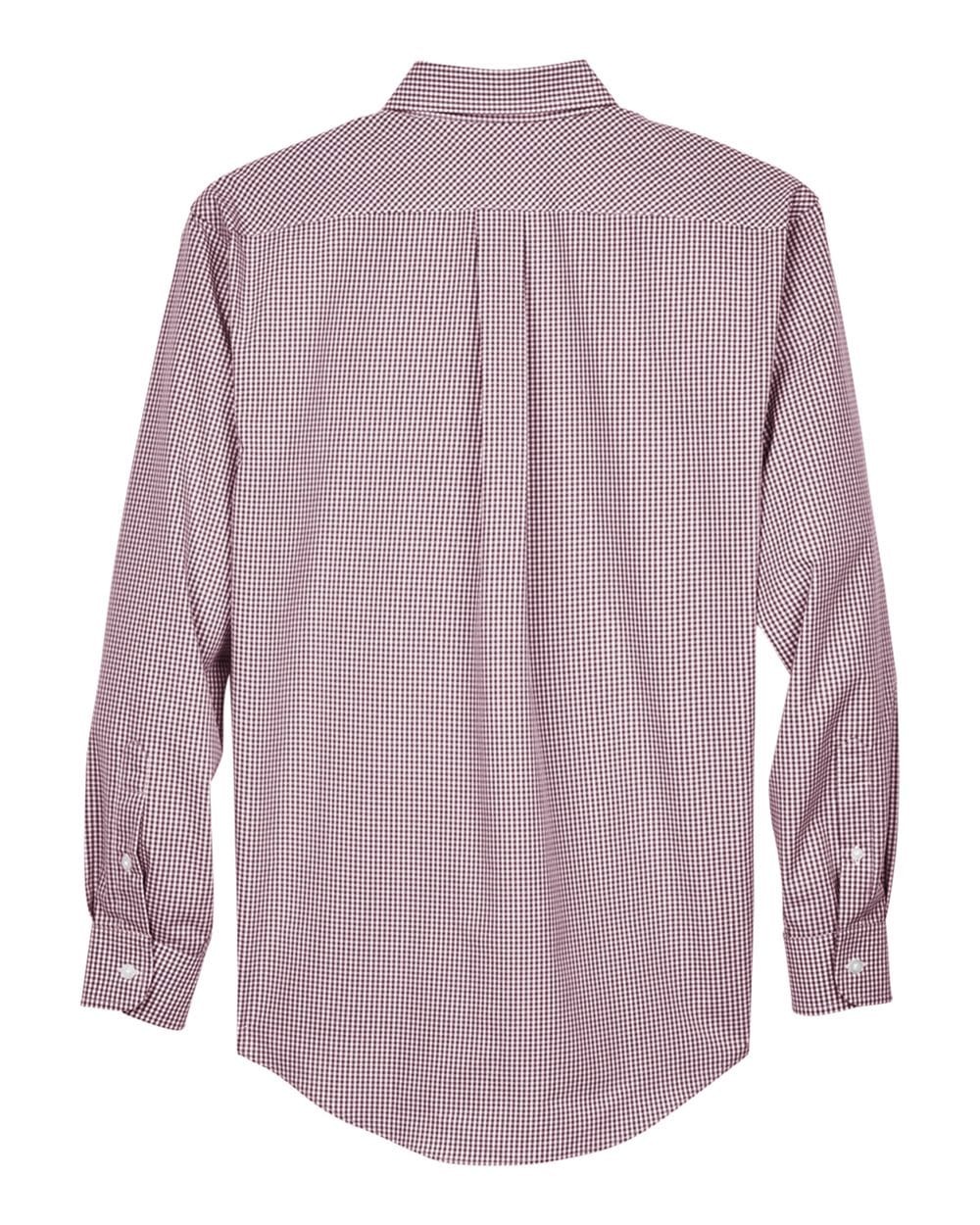 Devon and Jones Wovens Devon & Jones D640 Men's Crown Collection® Gingham Check Woven Dress Shirt