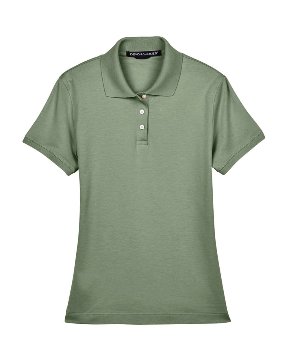Devon & Jones Polos Devon & Jones D140SW Women's Perfect Pima Interlock Polo