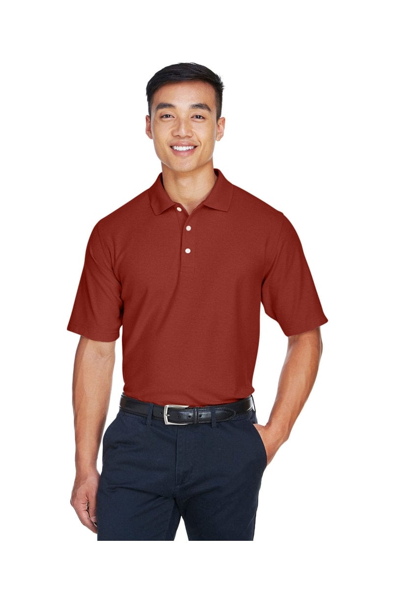 Devon & Jones Polos/Knits 5XL / Rust Devon & Jones DG150: Men's DRYTEC20(tm) Performance Polo