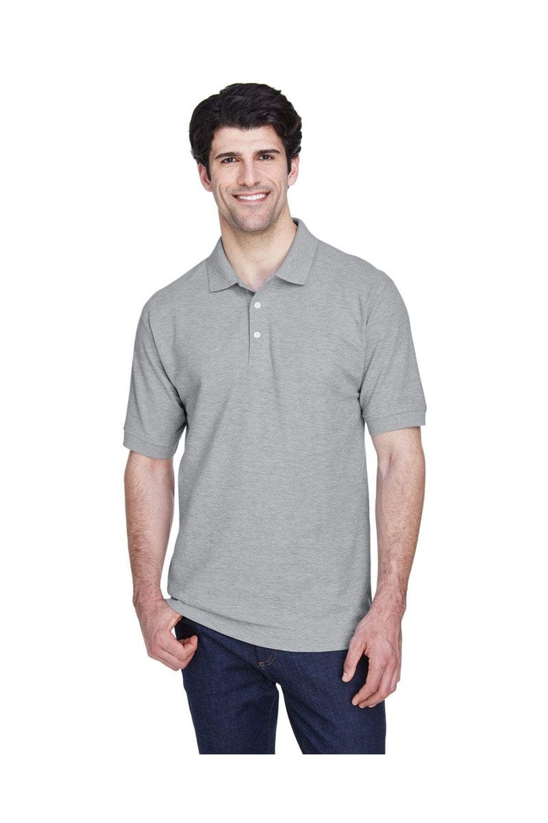 Devon & Jones Polos/Knits Devon & Jones D100: Men's Pima Pique Short-Sleeve Polo