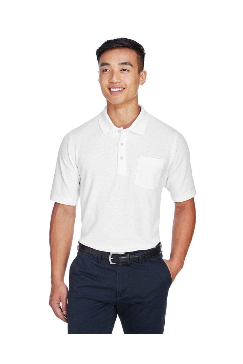 Devon & Jones Polos/Knits Devon & Jones DG150P: Men's DRYTEC20(tm) Performance Pocket Polo