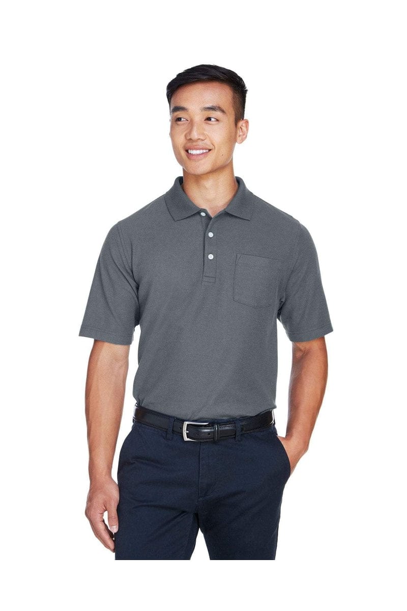 Devon & Jones Polos/Knits Devon & Jones DG150P: Men's DRYTEC20(tm) Performance Pocket Polo