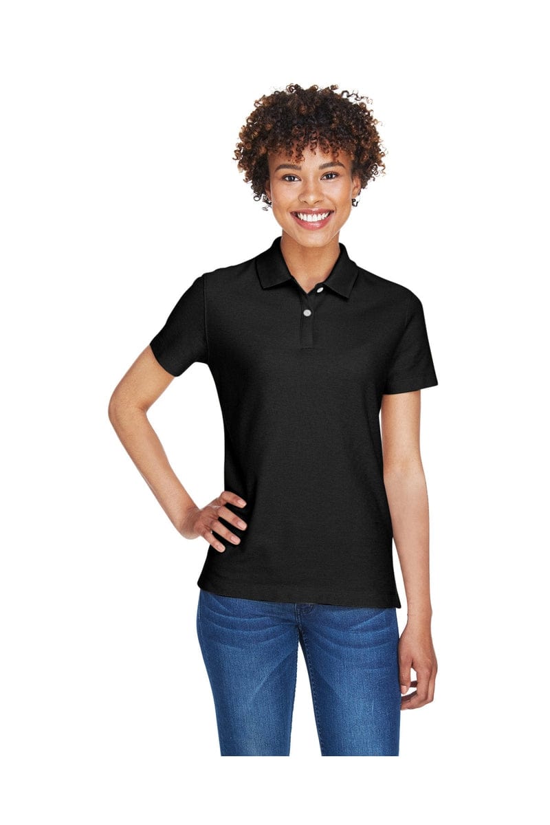 Devon & Jones Polos/Knits M / Black Devon & Jones DG150W: Ladies' DRYTEC20(tm) Performance Polo