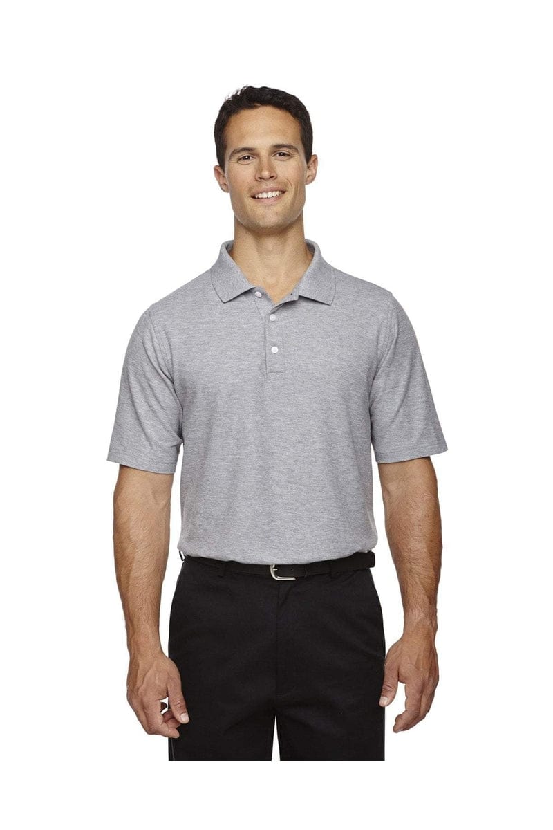 Devon & Jones Polos/Knits XLT / Grey Heather Devon & Jones DG150T: Men's Tall DRYTEC20(tm) Performance Polo