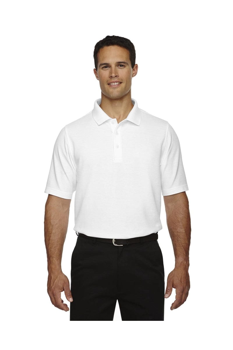 Devon & Jones Polos/Knits XLT / White Devon & Jones DG150T: Men's Tall DRYTEC20(tm) Performance Polo