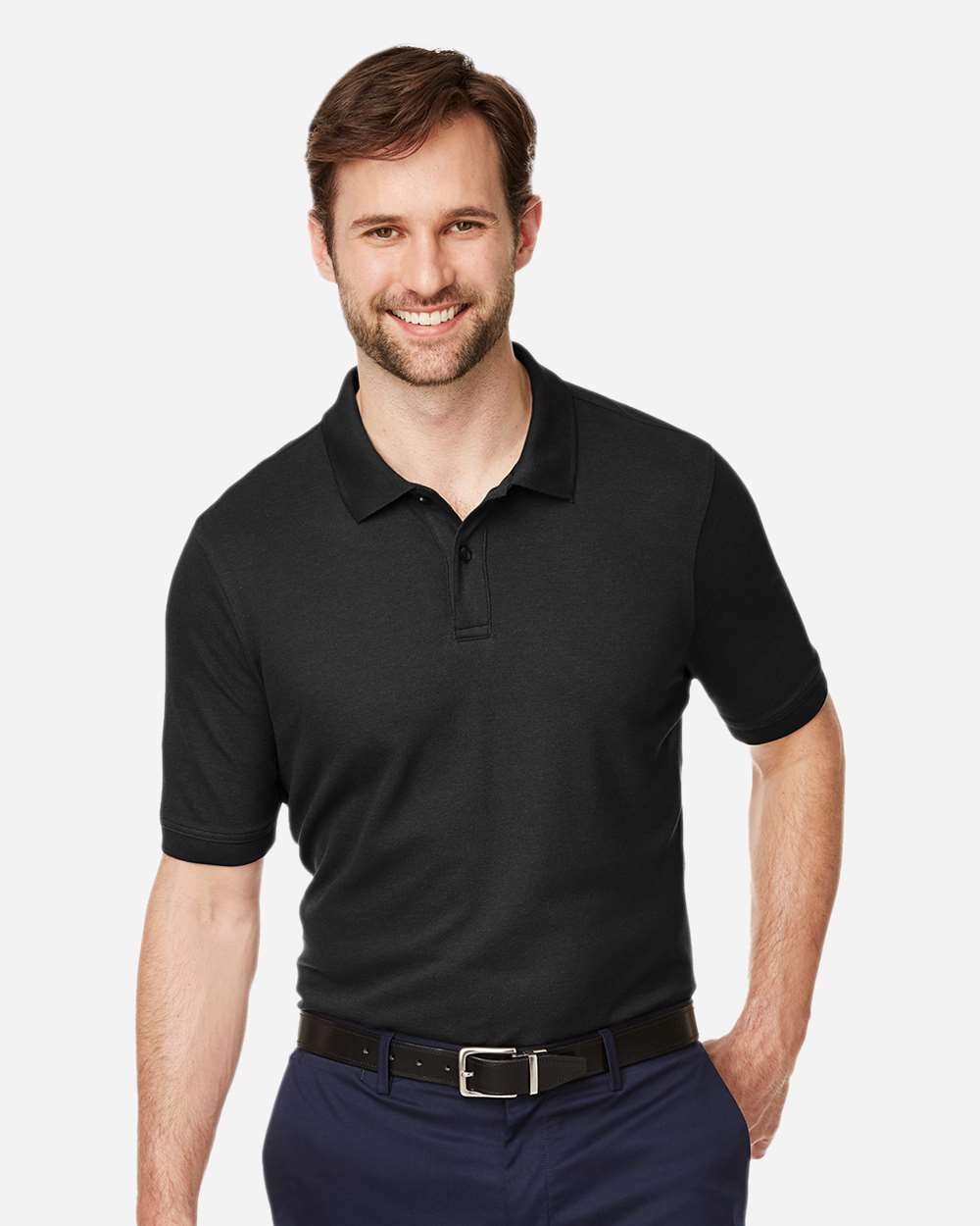 Devon & Jones Polos S / Black Devon & Jones DG100 Men's New Classics® Performance Polo