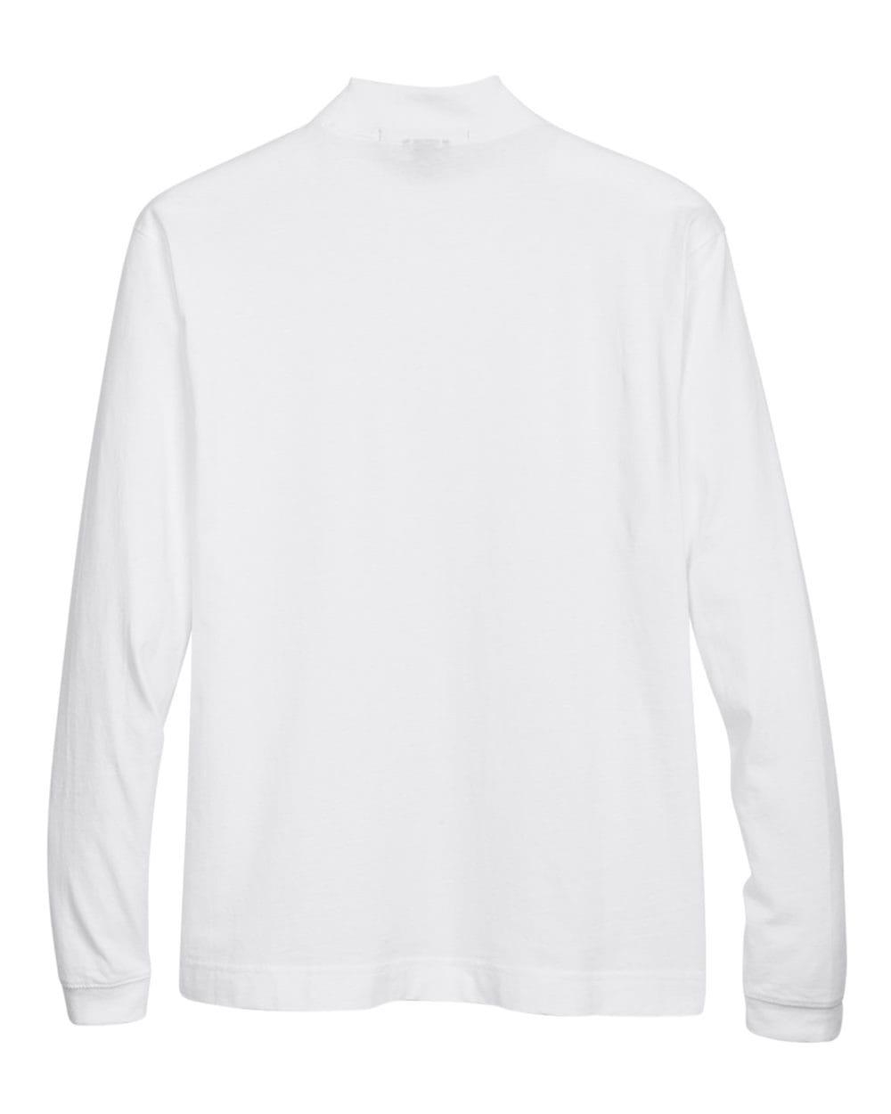 Devon & Jones T-Shirts - Long Sleeve Devon & Jones D420 Unisex Sueded Jersey Mock Neck T-Shirt