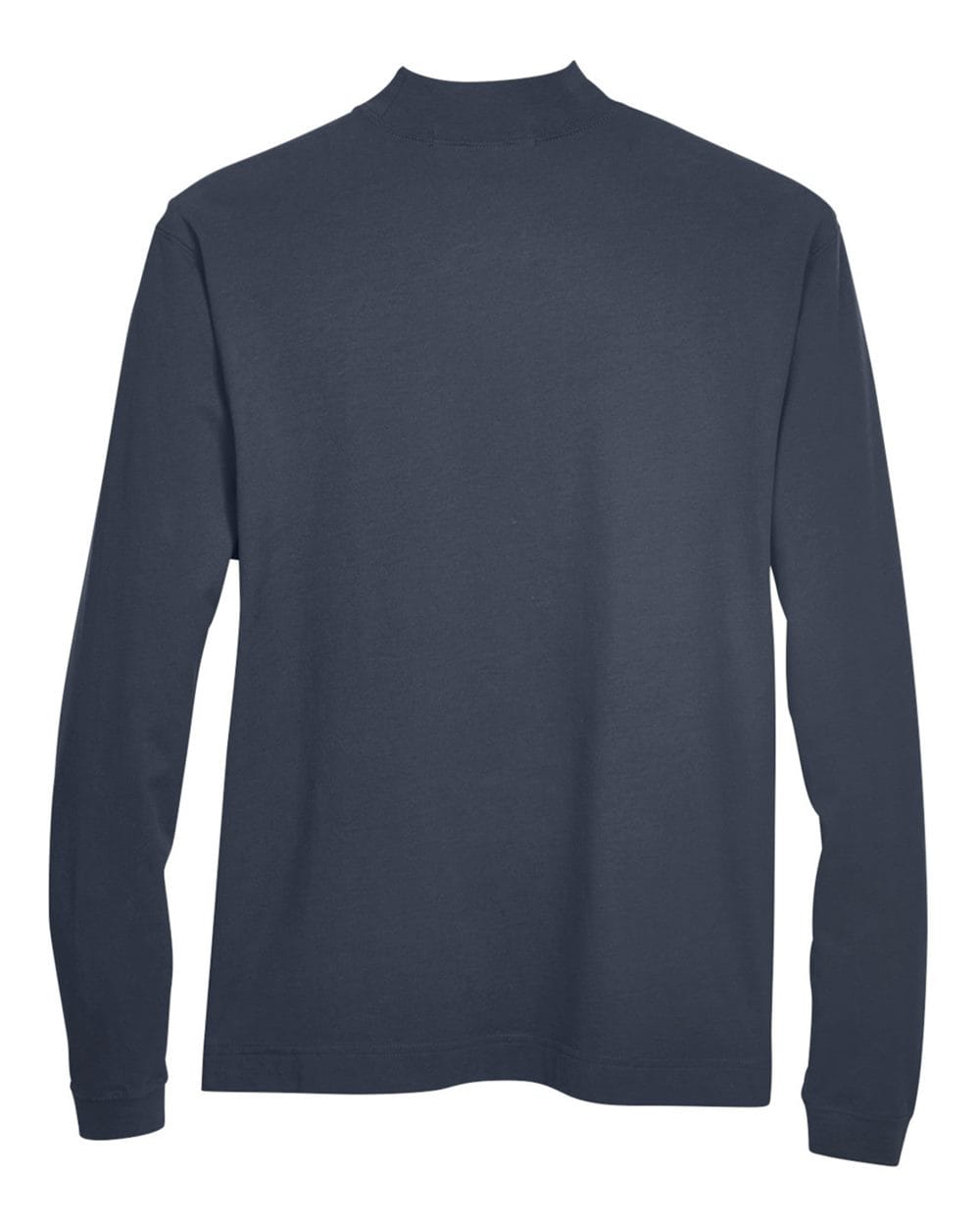 Devon & Jones T-Shirts - Long Sleeve Devon & Jones D420 Unisex Sueded Jersey Mock Neck T-Shirt