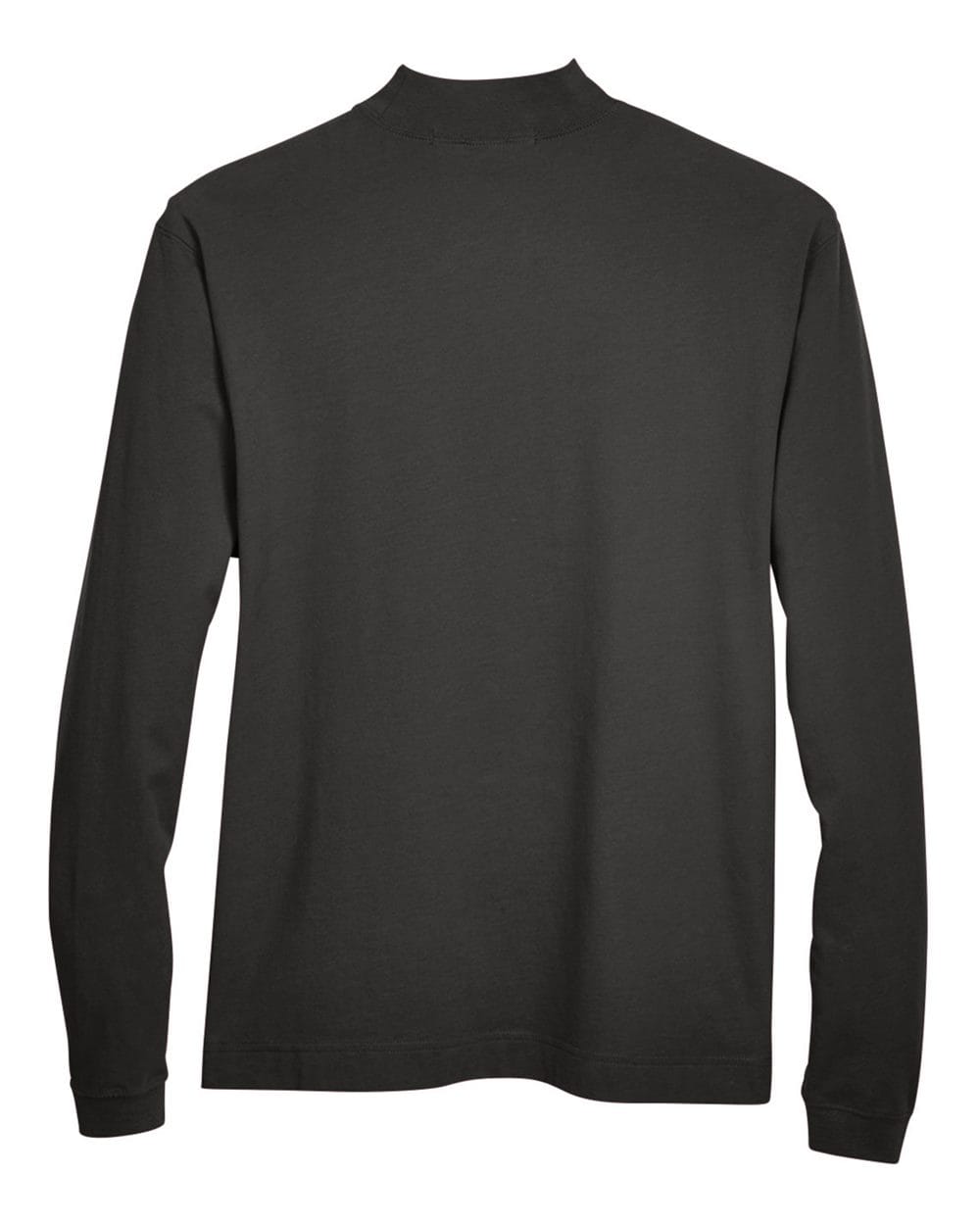 Devon & Jones T-Shirts - Long Sleeve Devon & Jones D420 Unisex Sueded Jersey Mock Neck T-Shirt