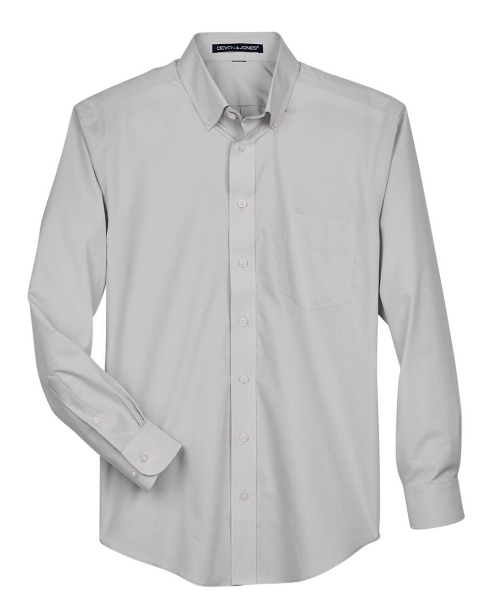 Devon & Jones Wovens Devon & Jones D620 Men's Crown Collection® Broadcloth Woven Dress Shirt