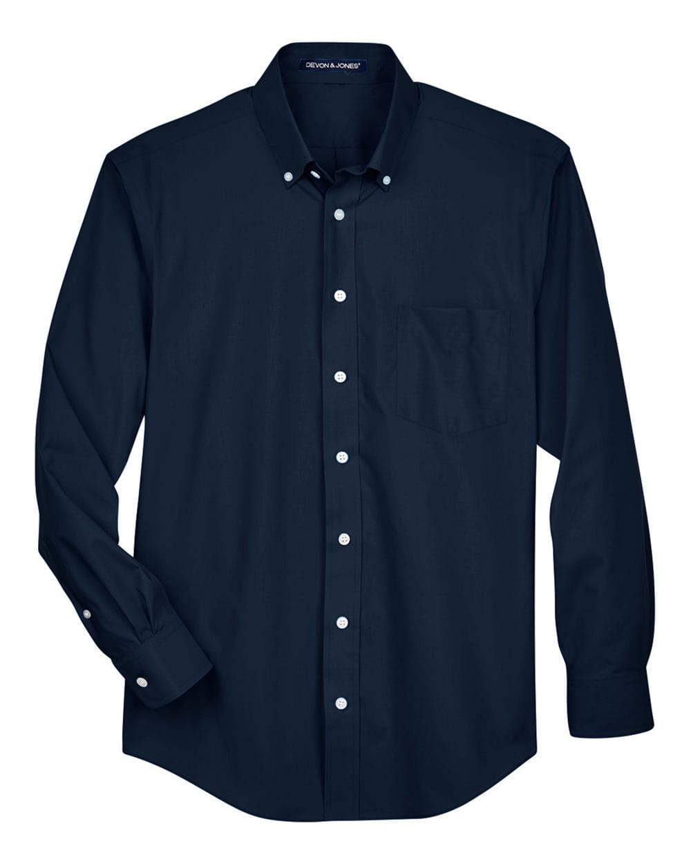 Devon & Jones Wovens Devon & Jones D620 Men's Crown Collection® Broadcloth Woven Dress Shirt