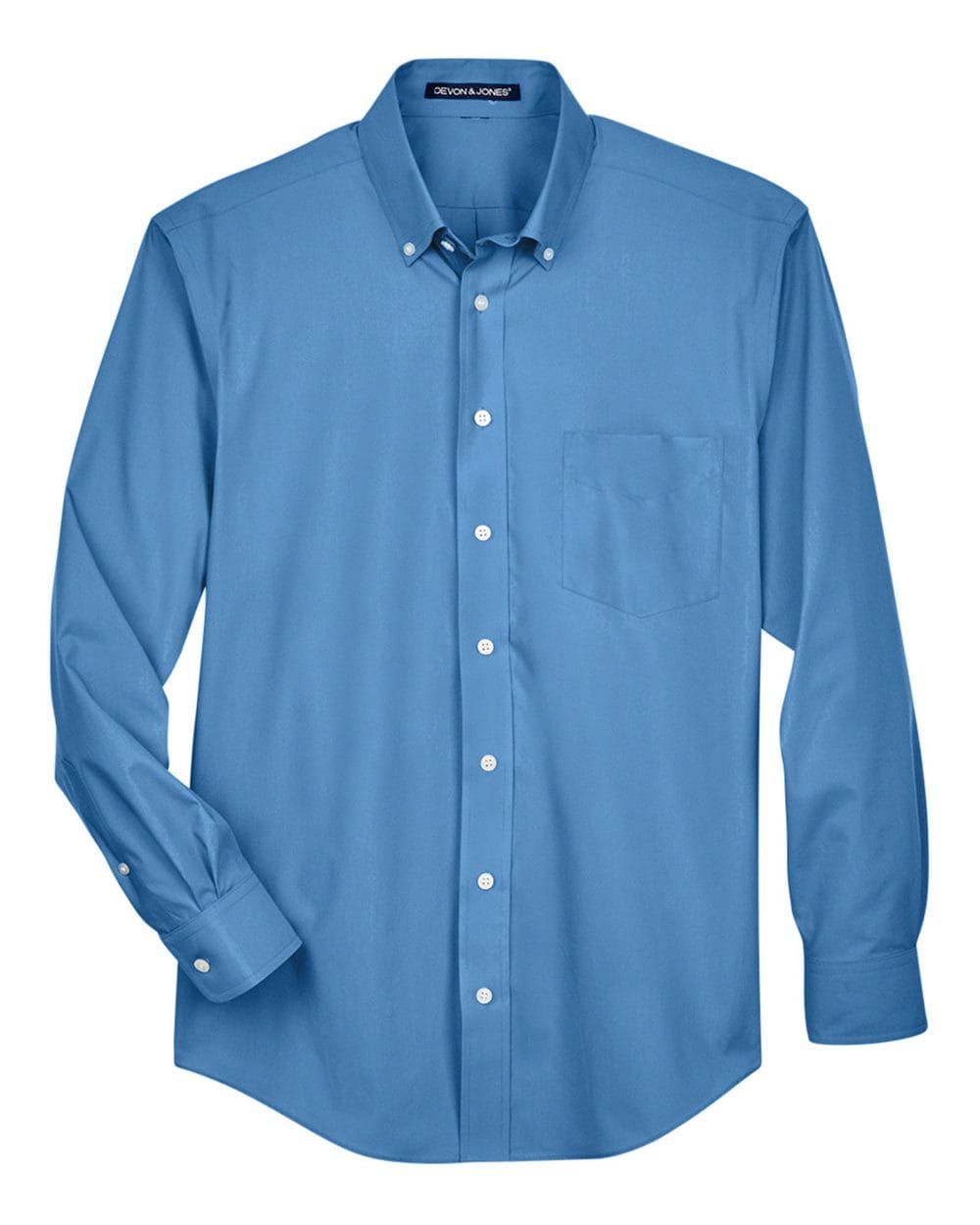 Devon & Jones Wovens Devon & Jones D620 Men's Crown Collection® Broadcloth Woven Dress Shirt