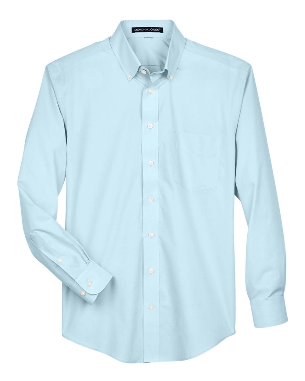 Devon & Jones Wovens Devon & Jones D620 Men's Crown Collection® Broadcloth Woven Dress Shirt
