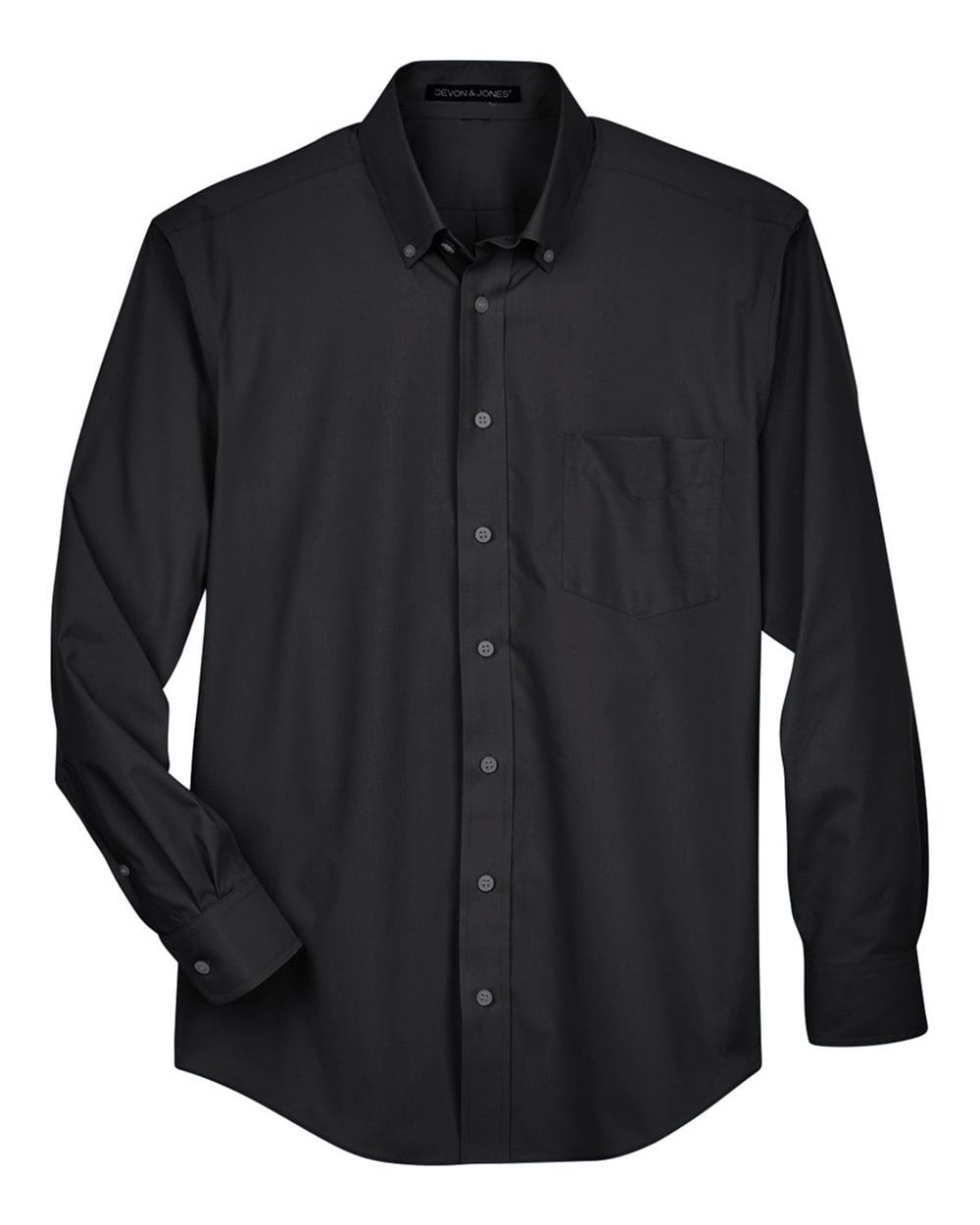 Devon & Jones Wovens Devon & Jones D620 Men's Crown Collection® Broadcloth Woven Dress Shirt