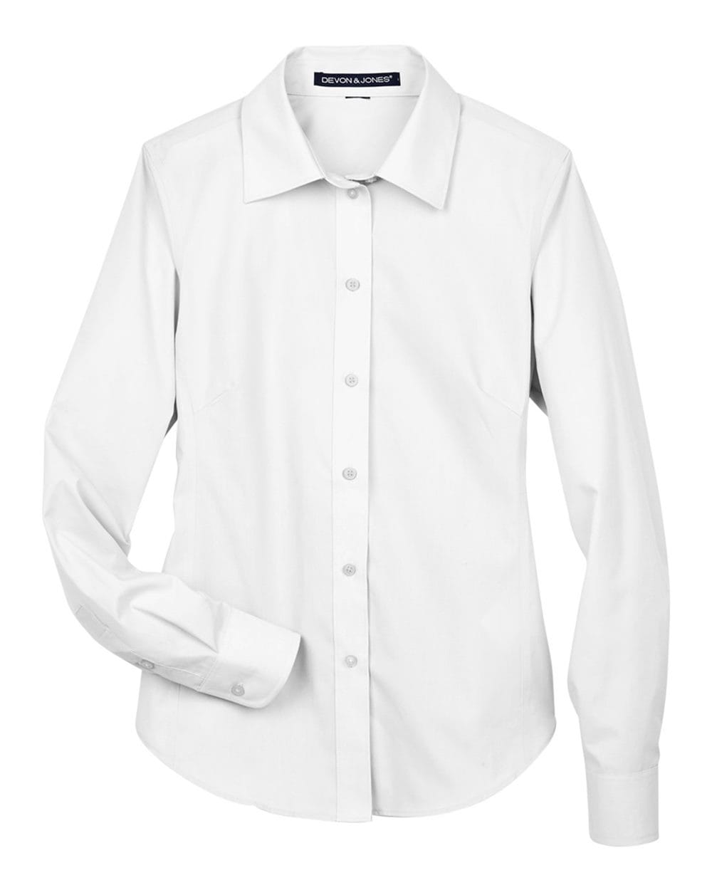 Devon & Jones Wovens Devon & Jones D620W Women's Crown Collection® Broadcloth Woven Dress Shirt