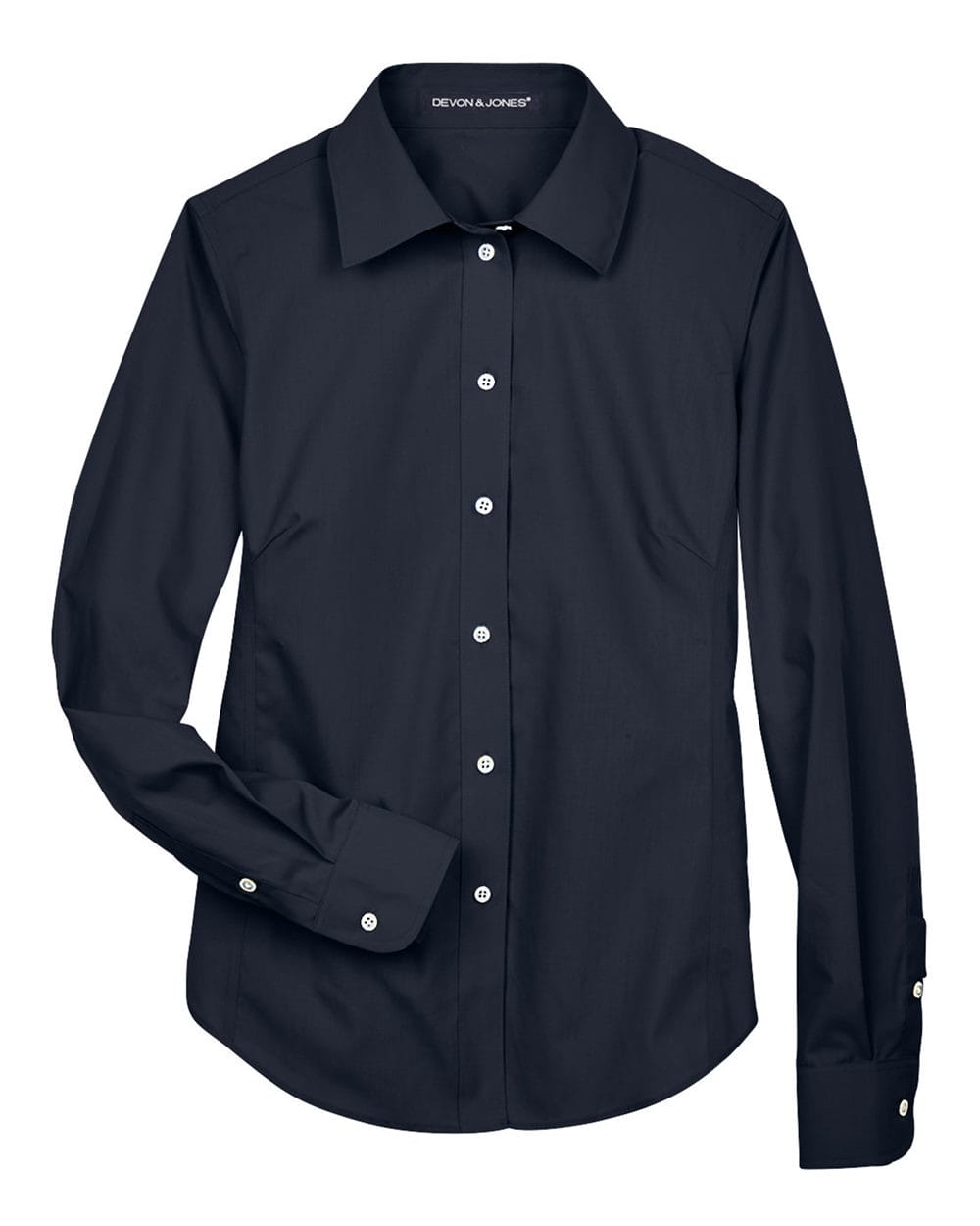 Devon & Jones Wovens Devon & Jones D620W Women's Crown Collection® Broadcloth Woven Dress Shirt