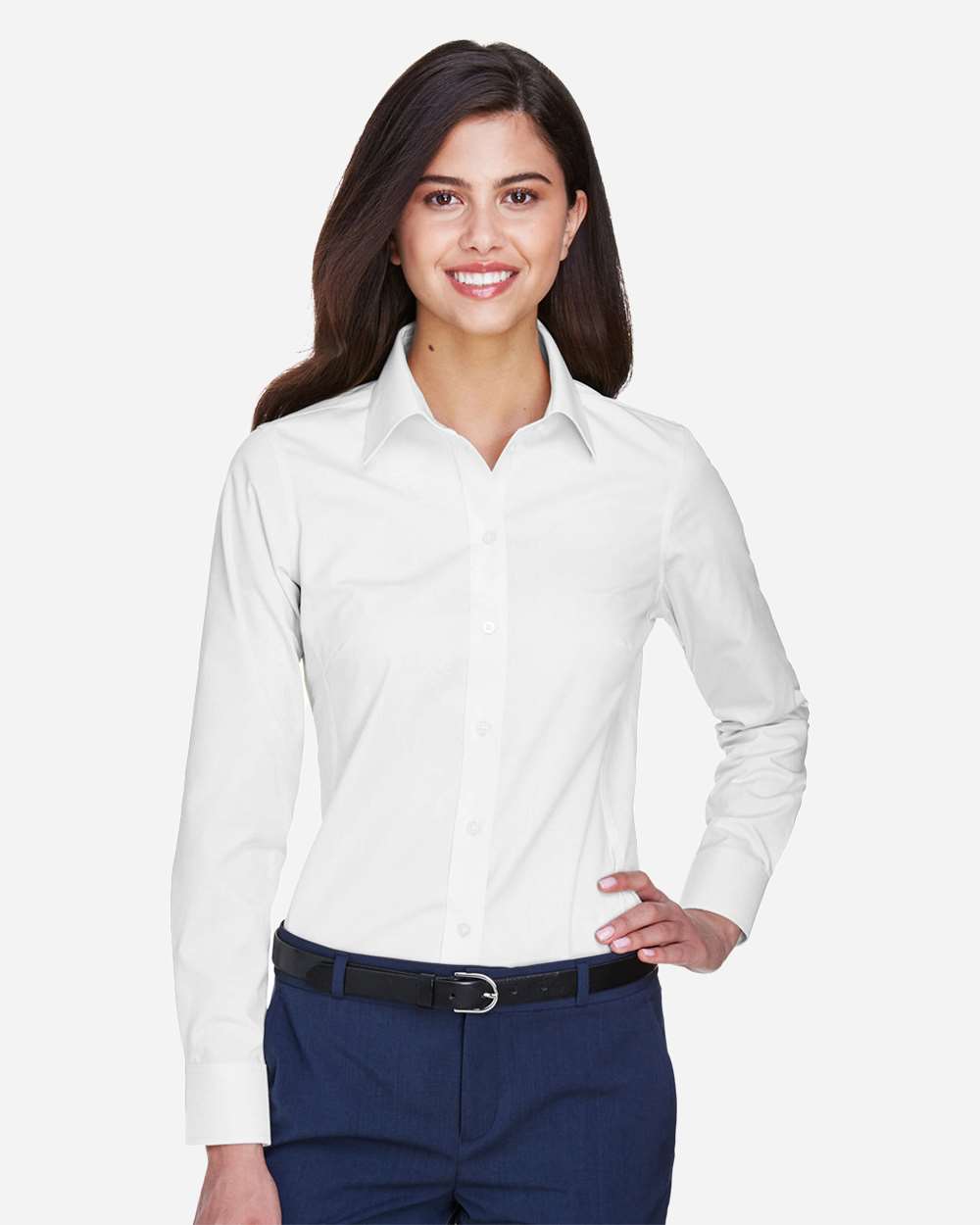 Devon & Jones Wovens Devon & Jones D630W Women's Crown Collection® Oxford Woven Dress Shirt