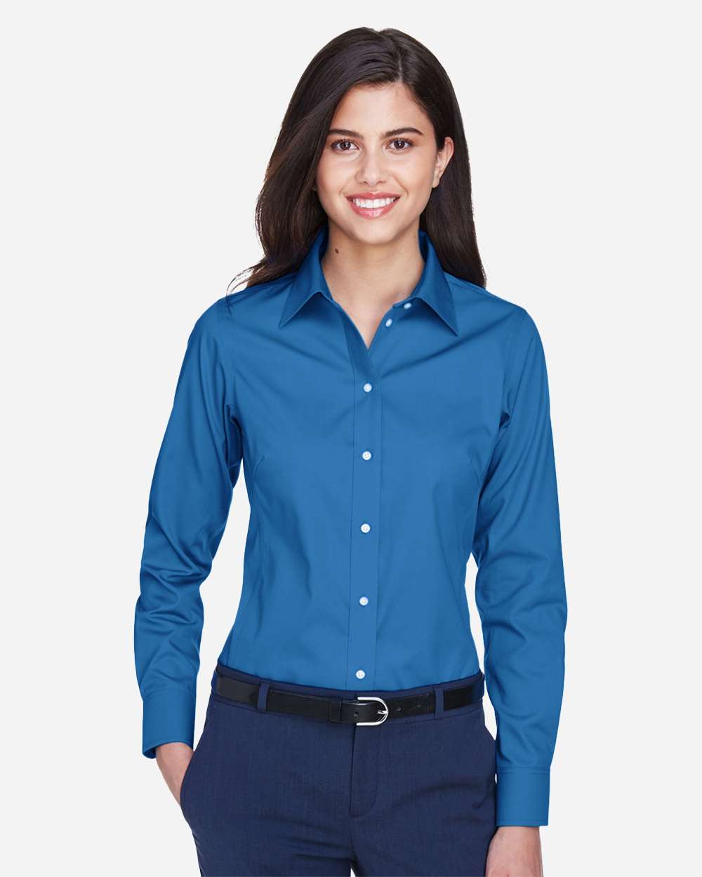 Devon & Jones Wovens Devon & Jones D630W Women's Crown Collection® Oxford Woven Dress Shirt